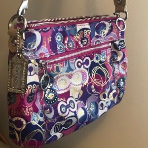 Coach purse (cross body or over the shoulder)